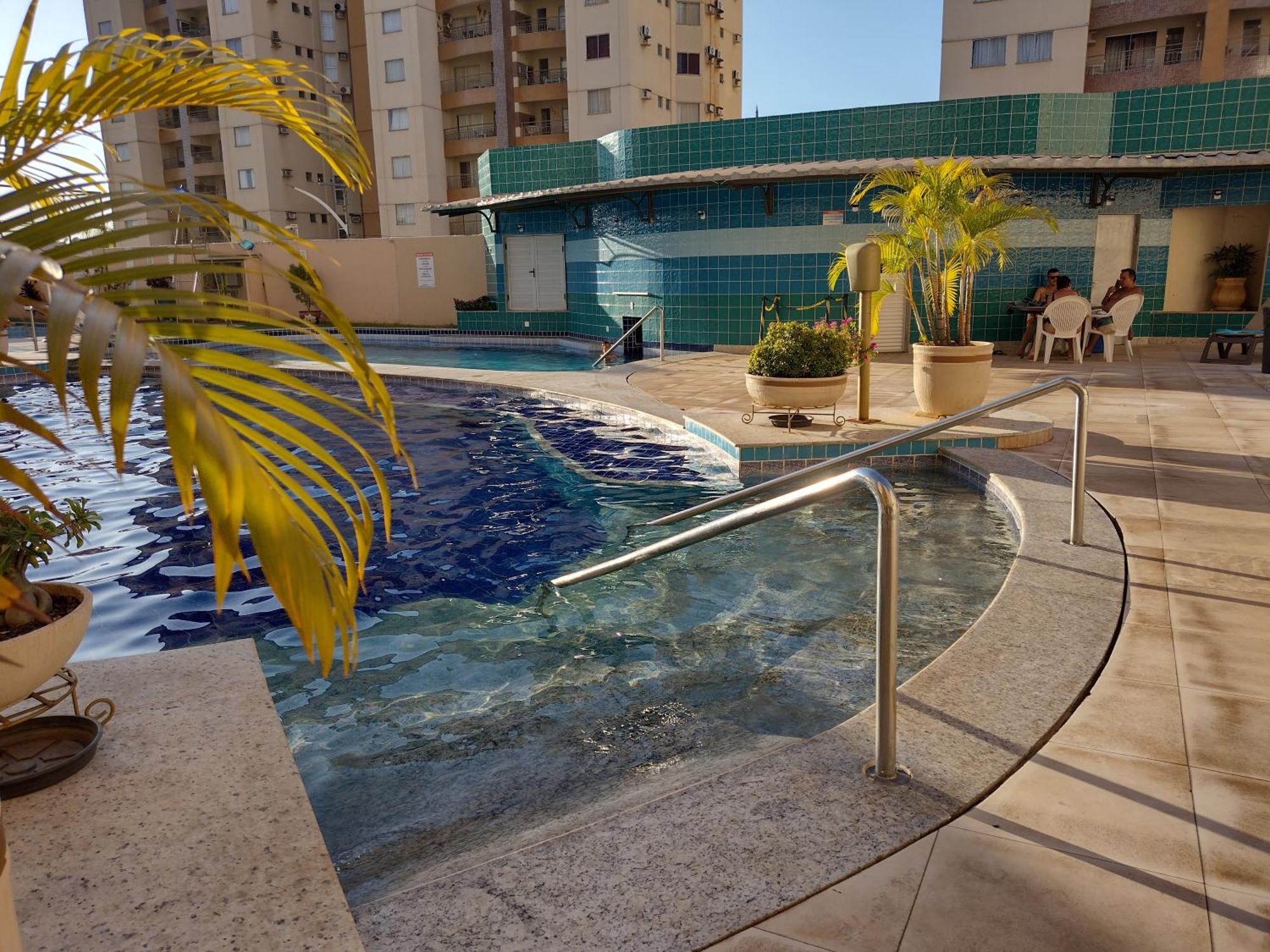 Prive Das Thermas I Caldas Novas - Achei Ferias - Com Roupa De Cama Exterior foto