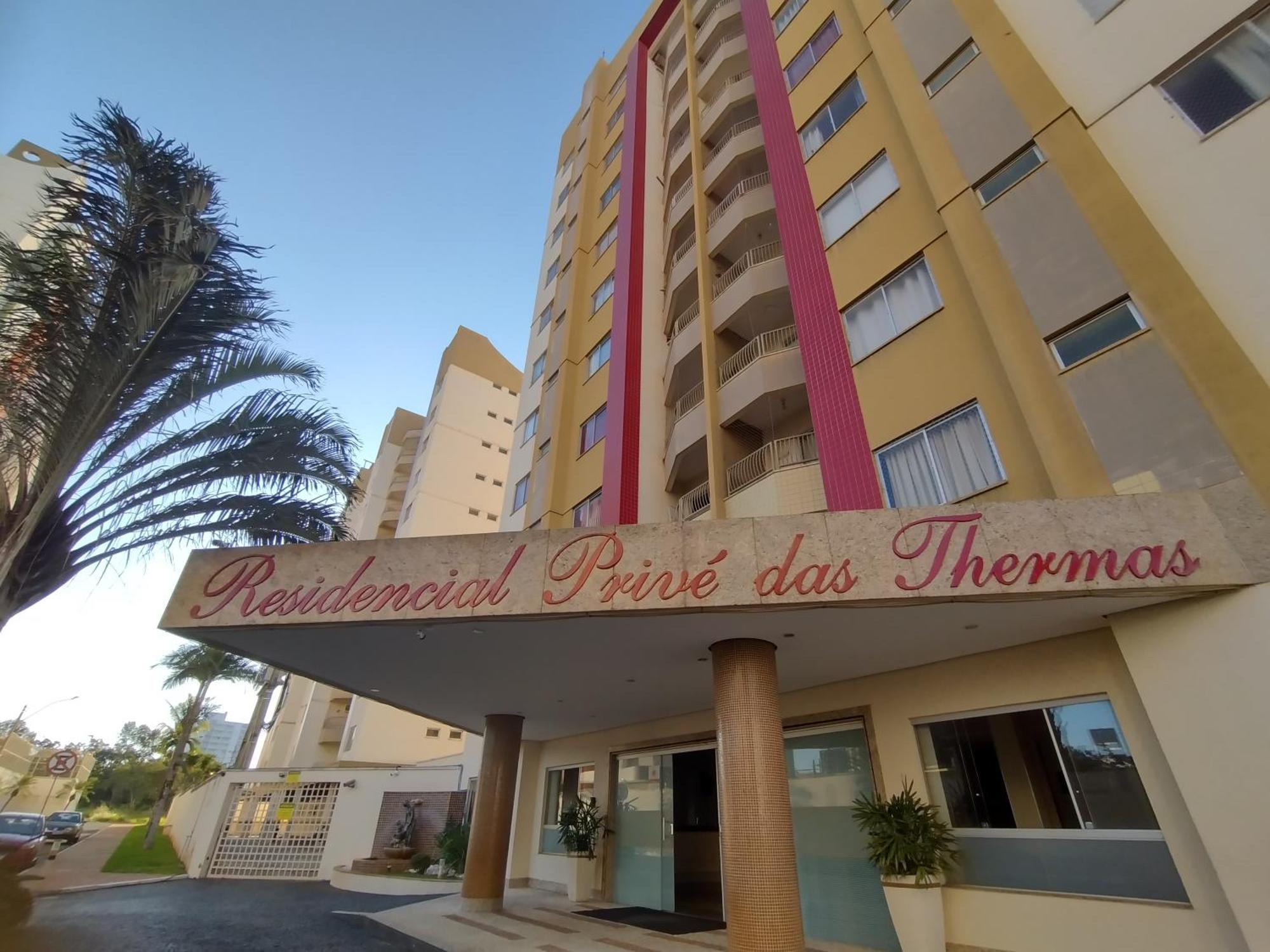 Prive Das Thermas I Caldas Novas - Achei Ferias - Com Roupa De Cama Exterior foto