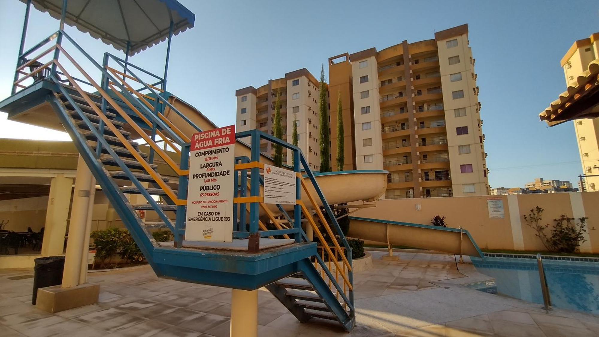 Prive Das Thermas I Caldas Novas - Achei Ferias - Com Roupa De Cama Exterior foto