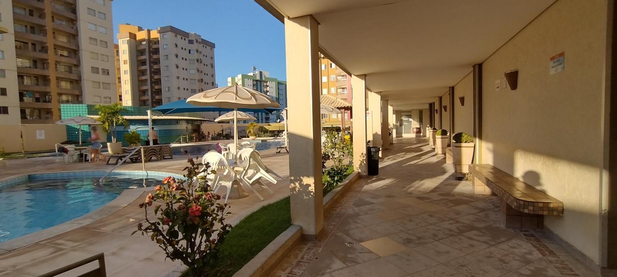 Prive Das Thermas I Caldas Novas - Achei Ferias - Com Roupa De Cama Exterior foto