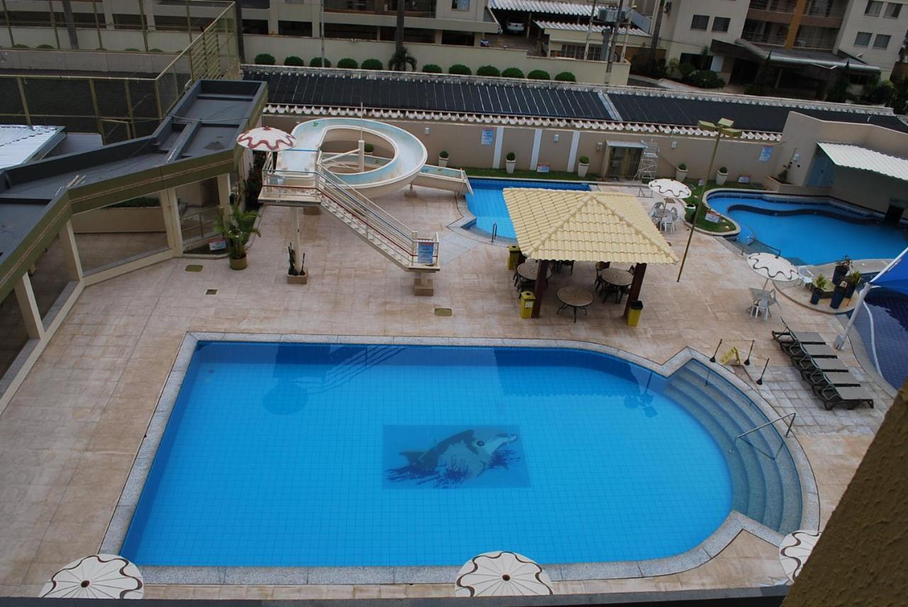 Prive Das Thermas I Caldas Novas - Achei Ferias - Com Roupa De Cama Exterior foto